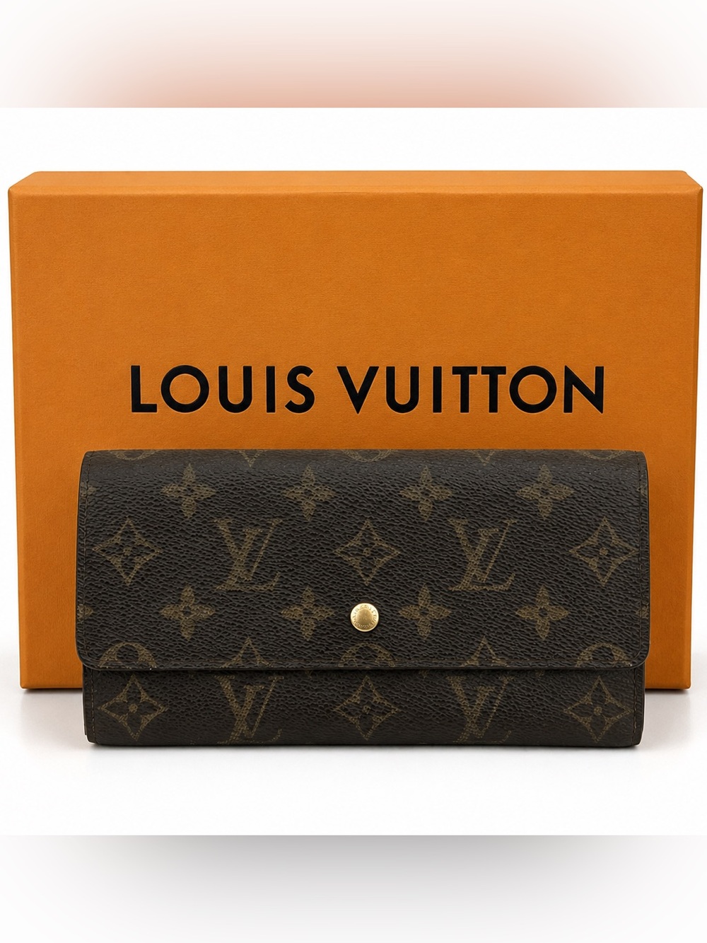 🖤🤎🖤Louis Vuitton Monogram Sarah Wallet🖤🤎🖤